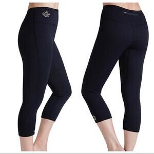 Zaggora Hot Pants Capri Neoprene Thermo Workout Leggings Womens Medium